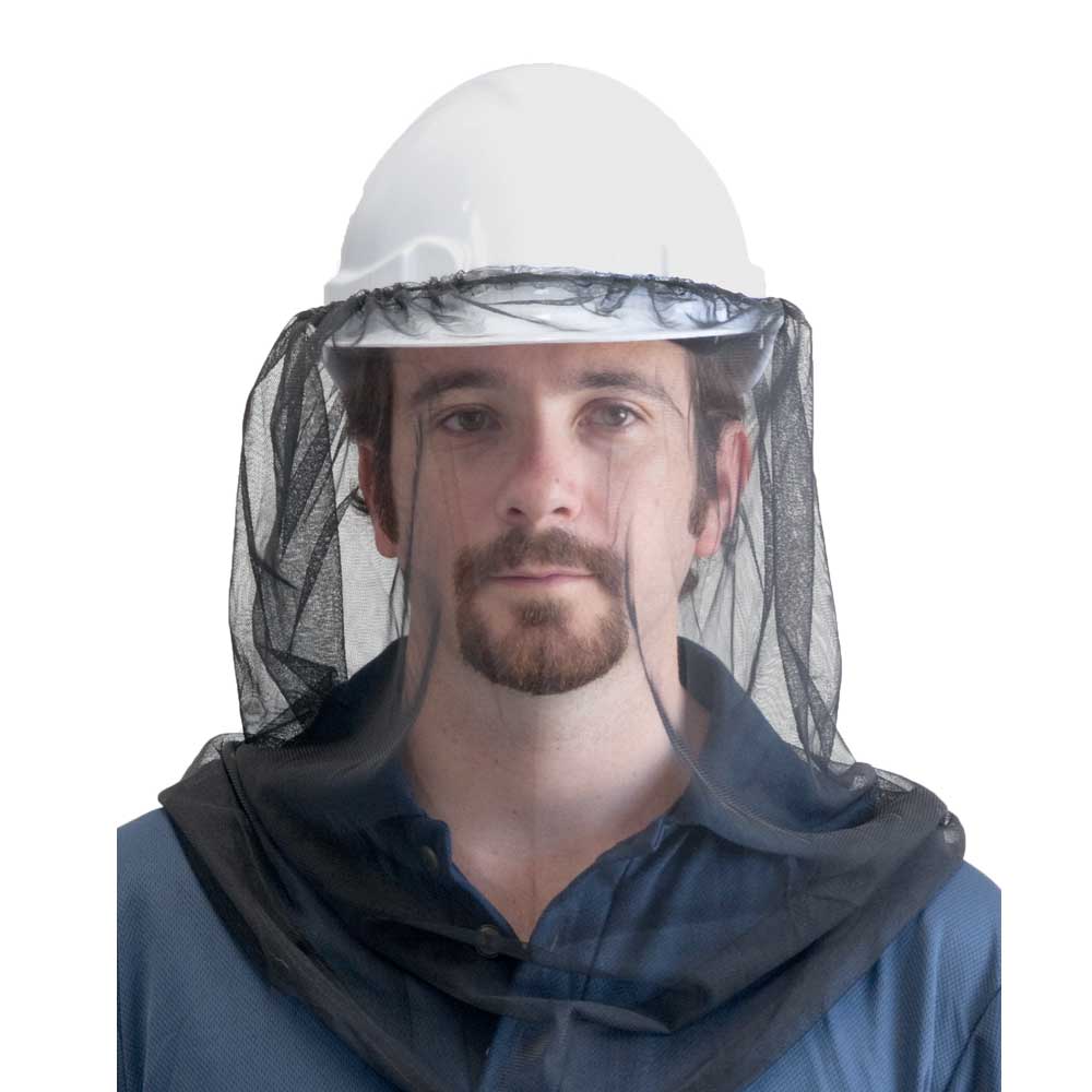 Easy View Net by UVeto Australia EVN fly net for hats australia uveto easy view insect mesh hard hat compatible